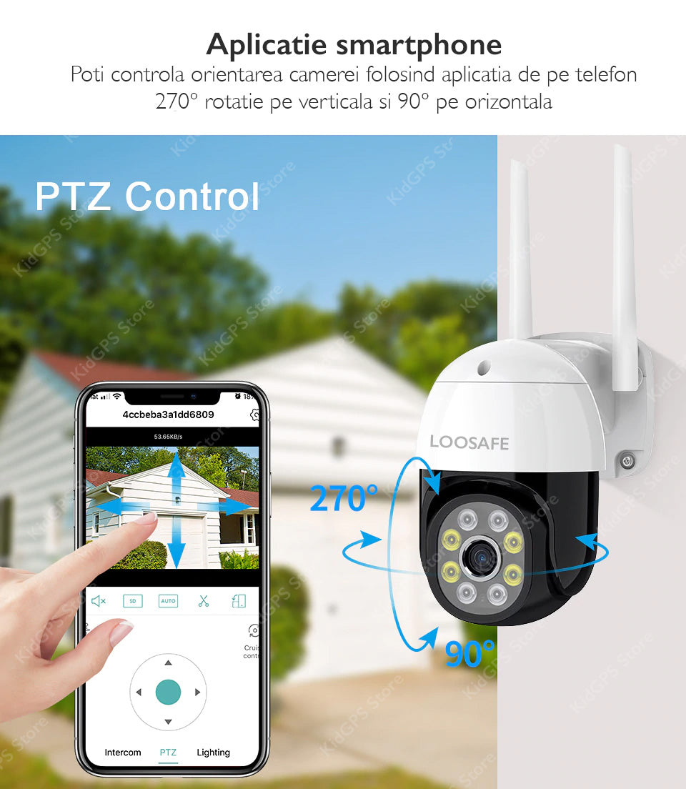 Camera de supraveghere WIFI Loosafe QW18 Camera de supraveghere WIFI Loosafe QW18